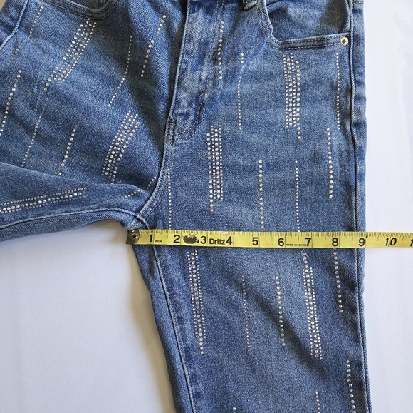 Legend Stretch Rhinestone Studded Jeans. - Picture 6 of 7